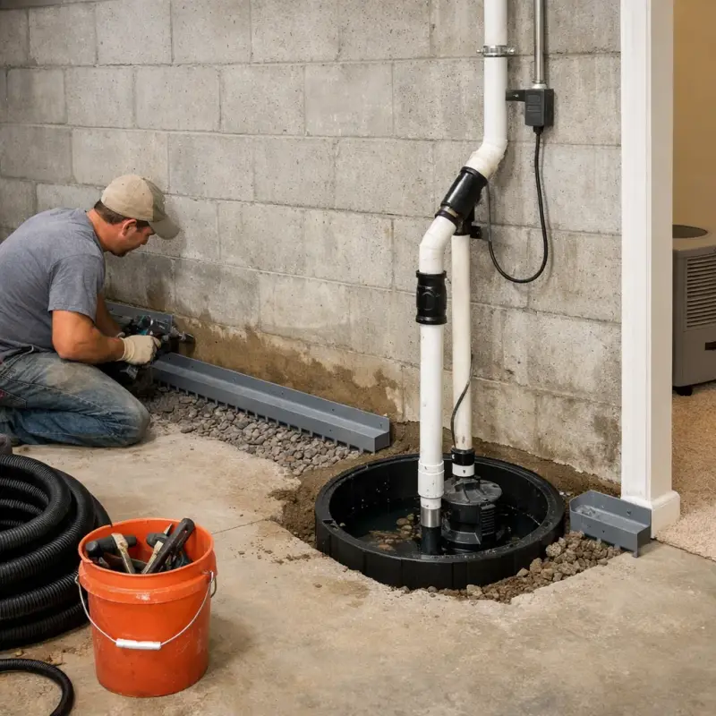 Basement Waterproofing Spring