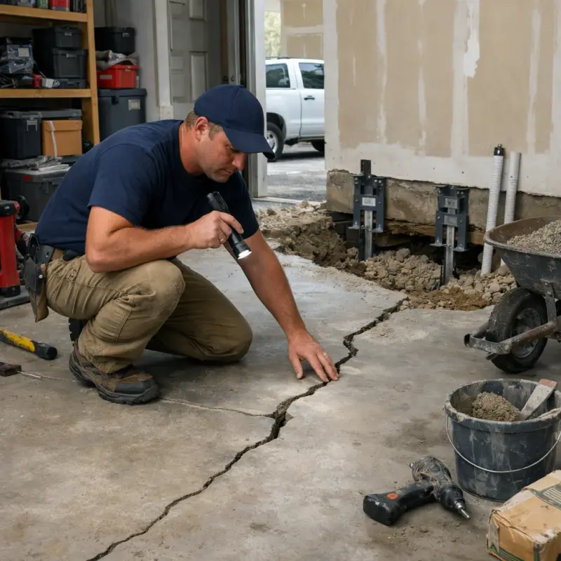 Slab Foundation Repair Spring