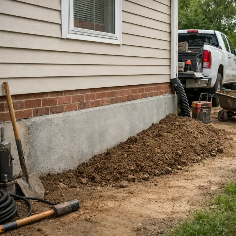 Stem Wall Repair Spring