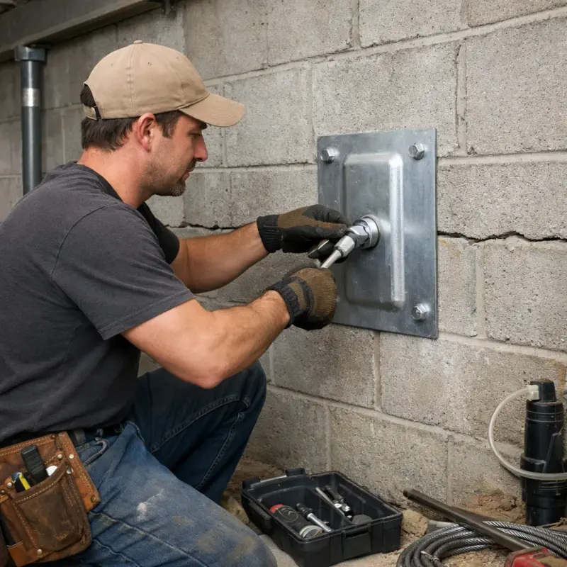 Wall Anchor Installation Spring